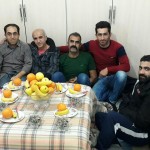 دیدار جمعی از بازیکنان لیگ فوتبال رزجرد با آقای سید جمال موسوی نجفی